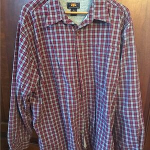 Route 66 Black and Red Plaid lined Shirt